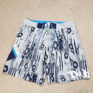Da Hui Hawaii Board Shorts Mens 40 Cargo Pocket Beach Swimwear Surfing Surf